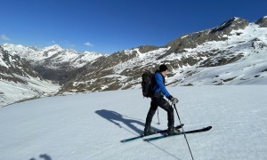 Skitour Hoher Rosshuf - Aufstieg