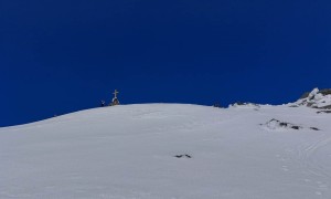 Skitour Hoher Rosshuf - kurz vor dem Gipfel