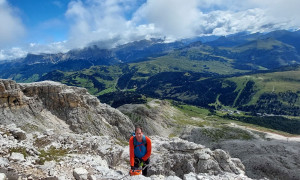 Klettersteig Boeseekofel - Schlussaufstieg