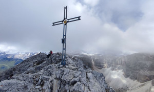 Klettersteig Boeseekofel - Gipfelsieg