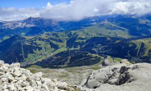 Klettersteig Boeseekofel - Gipfelsieg