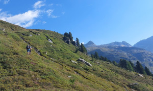 Bergtour Goldbergspitze - Aufstieg