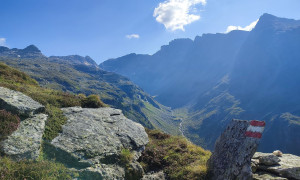Bergtour Goldbergspitze - Aufstieg
