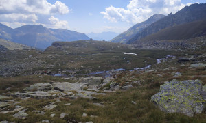 Bergtour Goldbergspitze - Abstieg