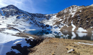 Bergtour Großes Degenhorn - Aufstieg beim Degensee Bergtour Großes Degenhorn - Aufstieg beim Degensee