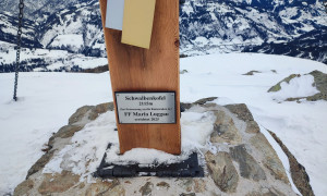 Skitour Schwalbenkofel - Gipfelsieg