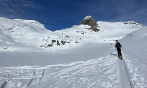 Skihochtour Stubacher Sonnblick - Aufstieg Skihochtour Stubacher Sonnblick - Aufstieg