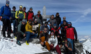 Skihochtour Stubacher Sonnblick - Gipfelsieg Skihochtour Stubacher Sonnblick - Gipfelsieg