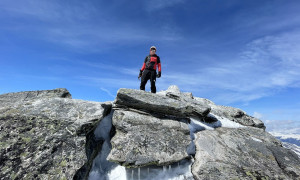 Skihochtour Stubacher Sonnblick - Gipfelsieg Skihochtour Stubacher Sonnblick - Gipfelsieg