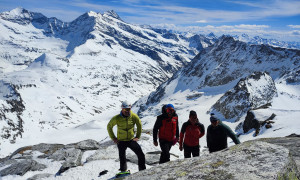 Skihochtour Stubacher Sonnblick - Gipfelsieg Skihochtour Stubacher Sonnblick - Gipfelsieg