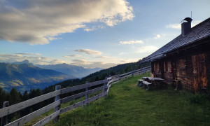 Impressionen - Fronstadlalm Abenddämmerung