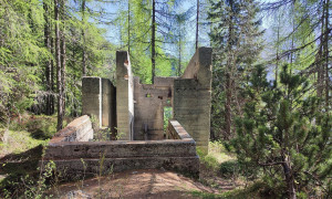 Bergtour Strudelkopf - Aufstieg, Ruinen