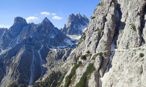 Klettersteig Cadinspitze - Klettersteig Cadinspitze -