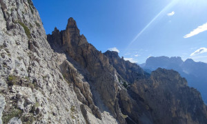 Klettersteig Cadinspitze - Klettersteig Cadinspitze -