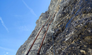 Klettersteig Cadinspitze - Klettersteig Cadinspitze -