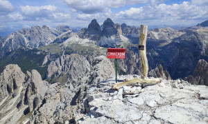 Klettersteig Cadinspitze - Klettersteig Cadinspitze -