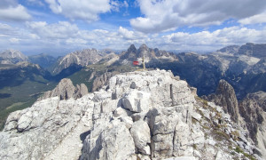 Klettersteig Cadinspitze - Klettersteig Cadinspitze -