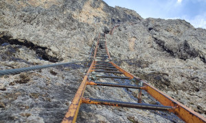 Klettersteig Cadinspitze - Klettersteig Cadinspitze -
