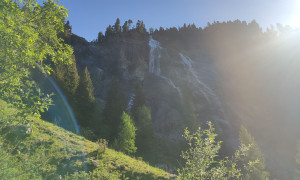 Bergtour Großes Reißeck - Aufstieg beim Riekenfall Bergtour Großes Reißeck - Aufstieg beim Riekenfall