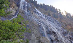 Bergtour Großes Reißeck - Aufstieg beim Riekenfall Bergtour Großes Reißeck - Aufstieg beim Riekenfall