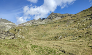 Bergtour Großes Reißeck - bei der oberen Mooshütte Bergtour Großes Reißeck - bei der oberen Mooshütte