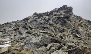 Bergtour Großes Reißeck - Abstieg Südwestgrat, Rückblick Bergtour Großes Reißeck - Abstieg Südwestgrat, Rückblick