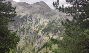 Bergtour Großes Reißeck - Abstieg mit Blick zum Riekenfall Bergtour Großes Reißeck - Abstieg mit Blick zum Riekenfall