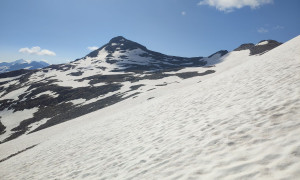 Bergtour Hörndl - Aufstieg über Altschneefelder