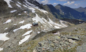 Bergtour Hörndl - kurz vor der St. Pöltener Hütte