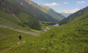 Bergtour Hörndl - Abstieg