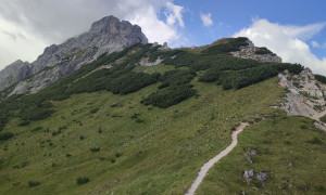 Bergtour Haunoldköpfl - beim Ostgipfel