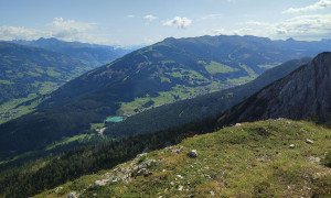 Bergtour Haunoldköpfl - Gipfelsieg mit Blick ins Sextner Tal