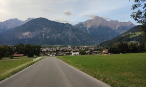 Bergtour Schleinitz - Zustieg, Rückblick Lienz Bergtour Schleinitz - Zustieg, Rückblick Lienz