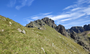 Bergtour Schleinitz - kurz vor dem Rotgebele Bergtour Schleinitz - kurz vor dem Rotgebele