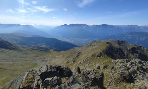 Bergtour Schleinitz - Rotgebele, Blick ins Lienzer Becken Bergtour Schleinitz - Rotgebele, Blick ins Lienzer Becken