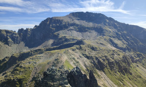 Bergtour Schleinitz - Rotgebele, Blick zur Schleinitz Bergtour Schleinitz - Rotgebele, Blick zur Schleinitz