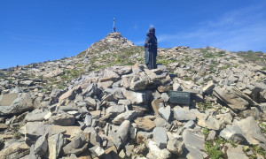 Bergtour Grauspitz - Madonna vor dem Schwarzhorn