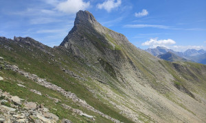 Bergtour Grauspitz - Rückweg