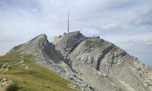 Bergtour Appenzellerland Wildkirchli, Ebenalp, Säntis - Tourbild
