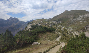 Bergtour Säntis - Aufstieg zum Schäfler