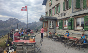 Bergtour Säntis - beim Schäfler