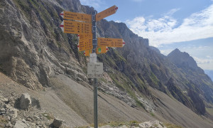 Bergtour Säntis - beim Rotsteinpass