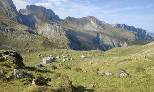 Bergtour Säntis - Abstieg, bei der Meglisalp