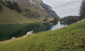 Bergtour Säntis - beim Seealpsee