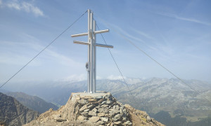 Bike-Bergtour Merbspitze - Gipfelsieg