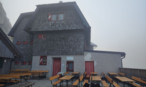 Klettersteig Hohe Warte - bei der Wolayerseehütte