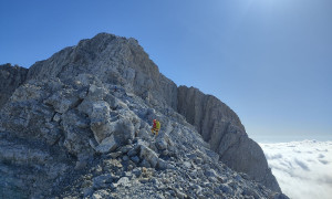 Klettersteig Hohe Warte - Koban-Prunner-Weg, über den Nordwestgrat