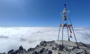 Klettersteig Hohe Warte - Gipfelsieg