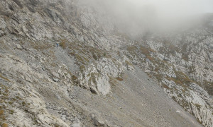 Klettersteig Hohe Warte - Abstieg über Südseite