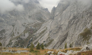 Klettersteig Hohe Warte - Abstieg über Südseite